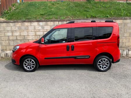 FIAT DOBLO 1.6 TREKKING 5 SEAT COMBI CREW ONLY 54,391 MILES 